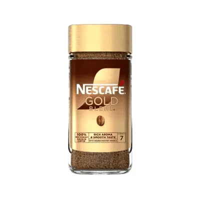 Nescafe gold instant coffee jar 95gm rich flavor.