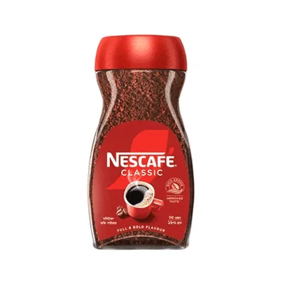 Nescafe instant coffee jar 180gm rich aroma.