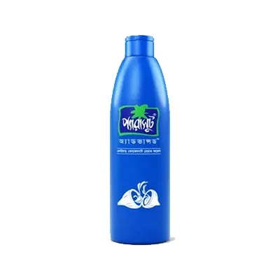 Parachute coconut oil 275ml convenient bottle.