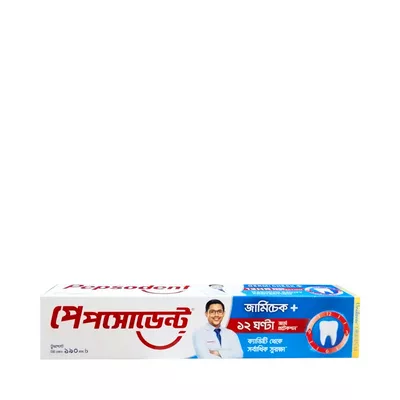 Germ protection toothpaste by Pepsodent.