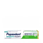 Fresh sensitive toothpaste by Pepsodent.