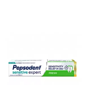 Fresh sensitive toothpaste by Pepsodent.