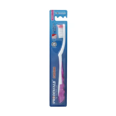 Flexible toothbrush for comfortable cleaning.