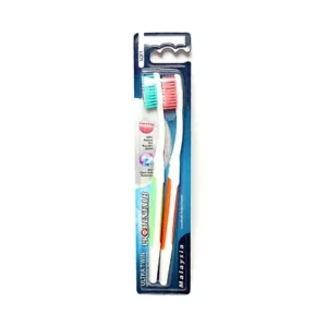 Ultra twin toothbrush for superior cleaning.