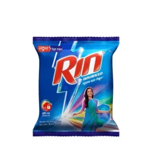 Rin detergent powder 500gm brightening formula.