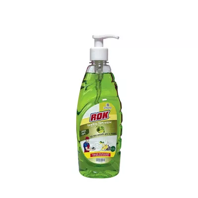 Lemon-scented liquid cleaner.