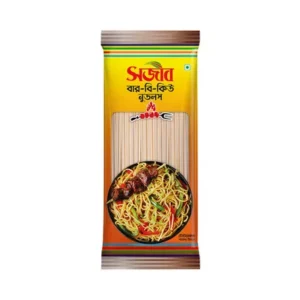 Sajeeb Bar B Q Noodles 150gm barbecue flavor.