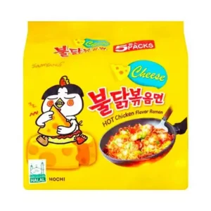 Samyang Chicken Cheese Noodles 700gm family pack.