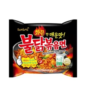 Samyang Hot Chicken Ramen Noodles 140gm original spicy.