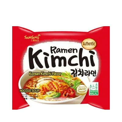 Samyang Ramen Kimchi 120gm Korean spicy noodles.
