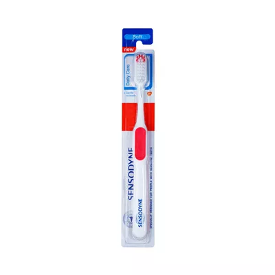 Daily care toothbrush for regular oral hygiene.