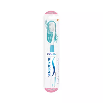 Deep clean toothbrush for thorough oral hygiene.