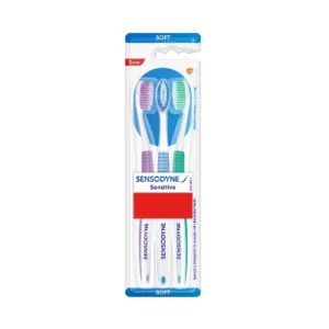 Value pack family toothbrushes with extra brush.