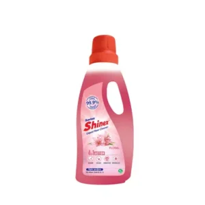 Floral-scented floor cleaner for refreshing clean.