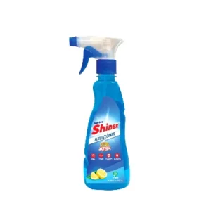 Convenient spray glass cleaner for easy application.
