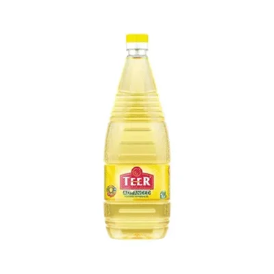 Teer soyabean oil 1L regular size.