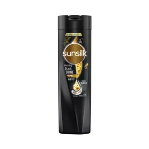 Compact black shine shampoo.