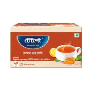 Tetley lemon honey tea bags 25pcs refreshing blend.