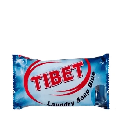 Tibet blue soap bar 125gm with refreshing fragrance.