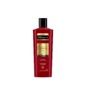 Compact keratin smooth shampoo.