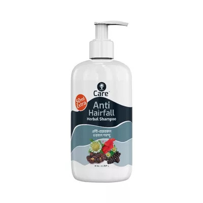 Compact herbal anti-hairfall shampoo.