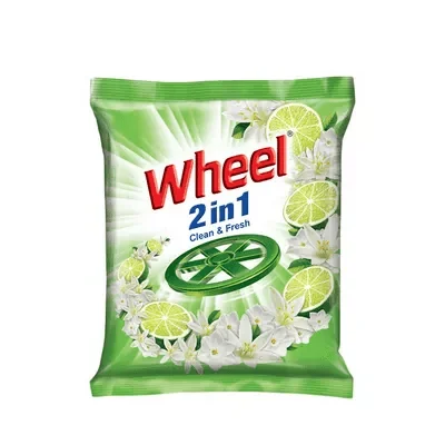 Wheel detergent powder 500gm regular use.