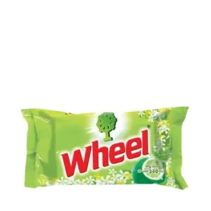 Wheel soap bar 25gm for daily cleansing.